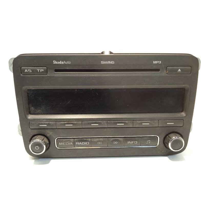 Recambio de sistema audio / radio cd para skoda roomster (5j7) family referencia OEM IAM 5J0035161C  