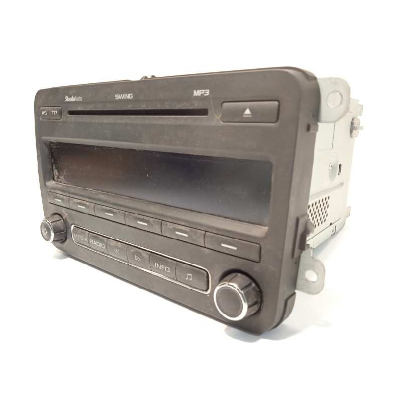 Recambio de sistema audio / radio cd para skoda roomster (5j7) family referencia OEM IAM 5J0035161C  