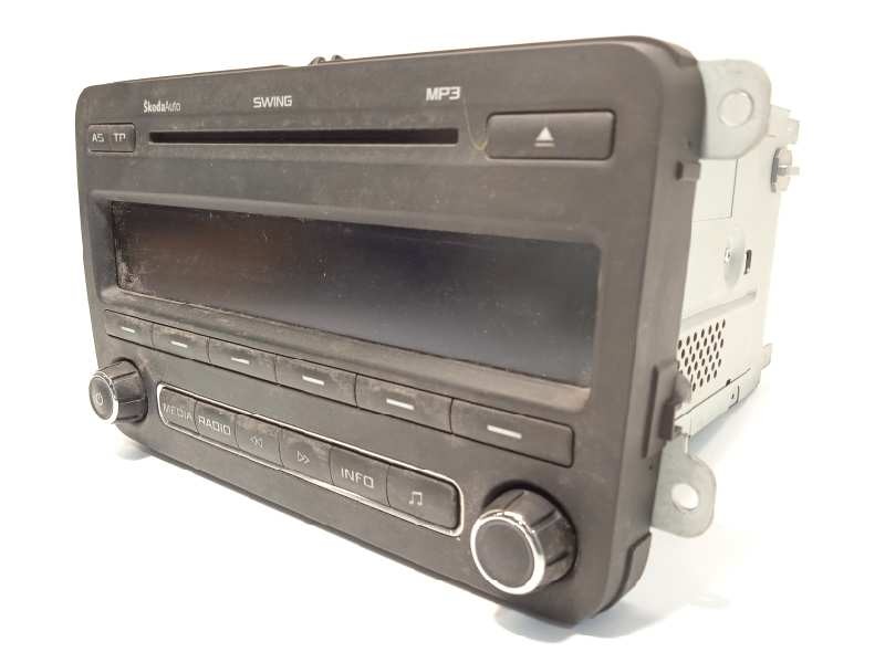 Recambio de sistema audio / radio cd para skoda roomster (5j7) family referencia OEM IAM 5J0035161C  