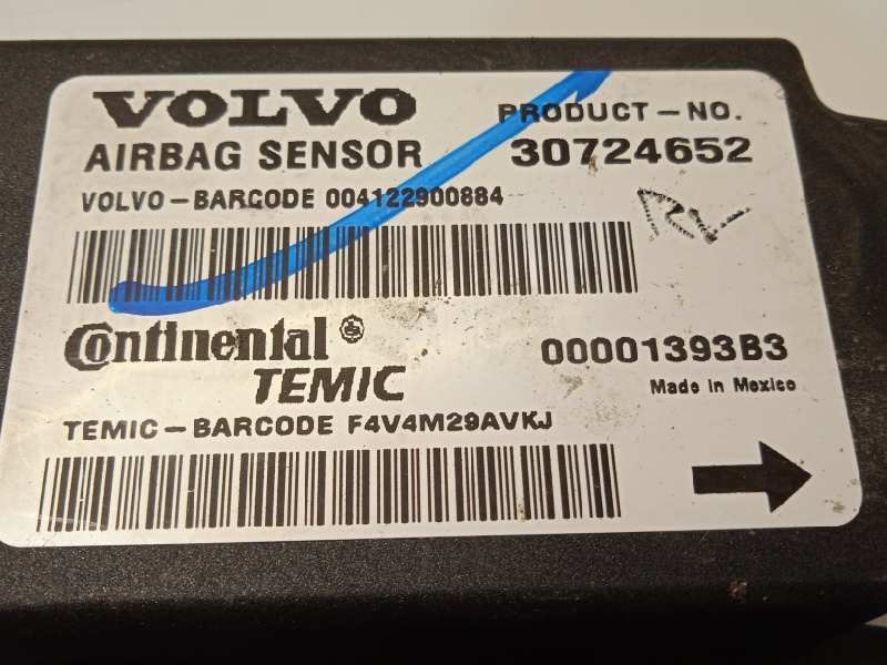 Recambio de centralita airbag para volvo s40 berlina 1.6 cat referencia OEM IAM 30724652  