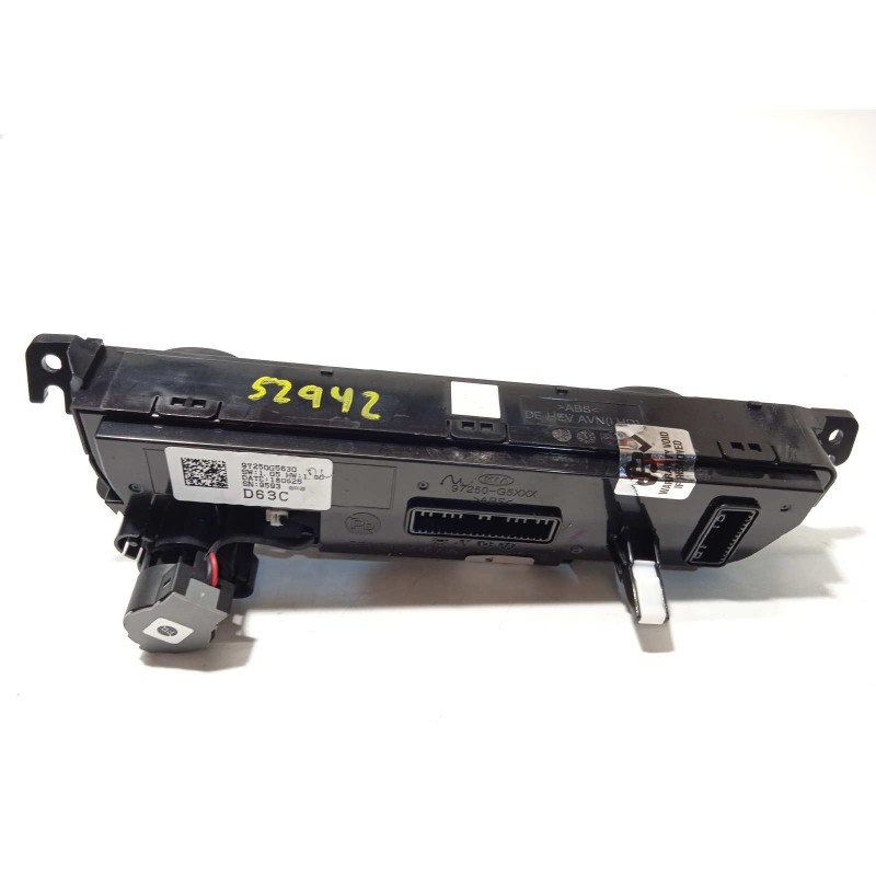 Recambio de mando climatizador para kia niro drive referencia OEM IAM 97250G5630  97250G5630CA
