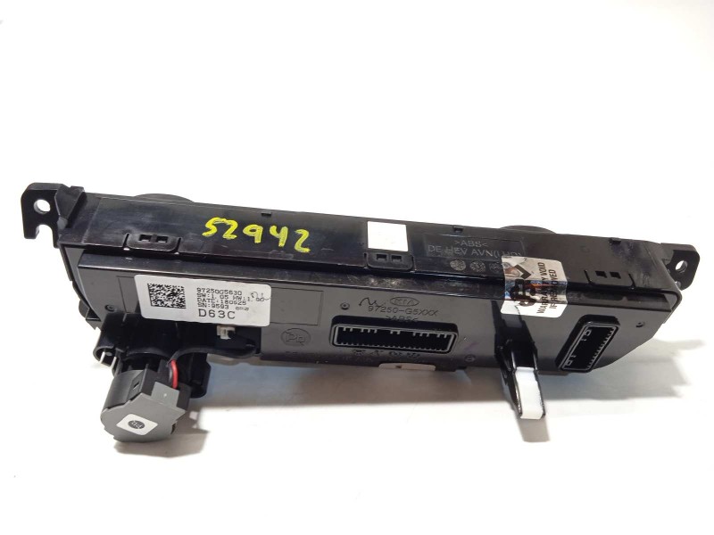 Recambio de mando climatizador para kia niro drive referencia OEM IAM 97250G5630  97250G5630CA