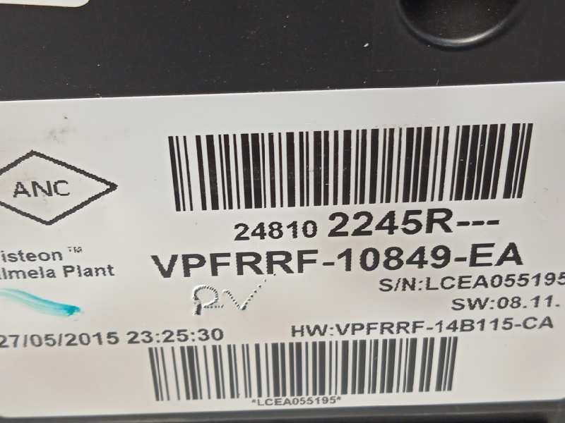 Recambio de cuadro instrumentos para renault clio iv 0.9 tce referencia OEM IAM 248102245R  