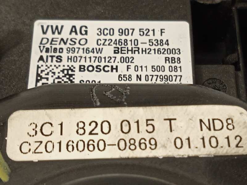 Recambio de motor calefaccion para volkswagen passat lim. (362) advance bluemotion referencia OEM IAM 3C1820015T  3C090521F