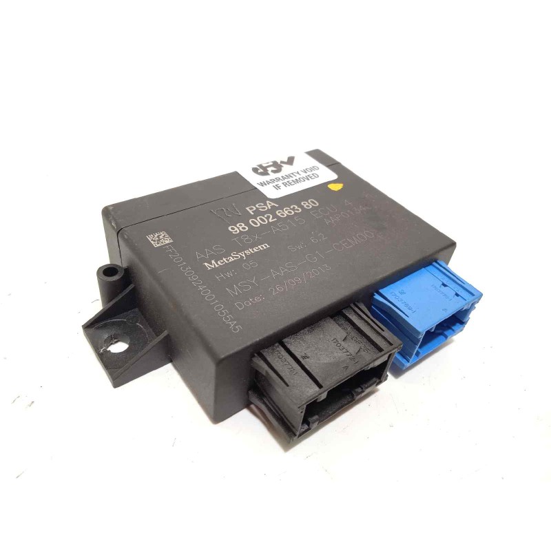 Recambio de modulo electronico para peugeot 5008 style referencia OEM IAM 9800266380  