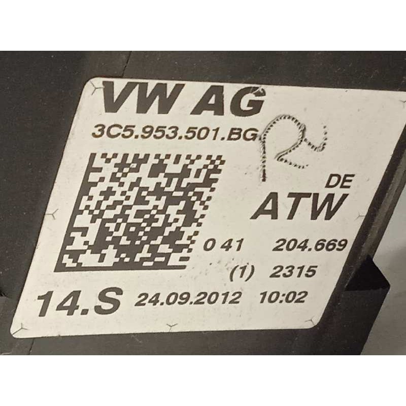 Recambio de mando intermitentes para volkswagen passat lim. (362) advance bluemotion referencia OEM IAM 3C5953501BG  