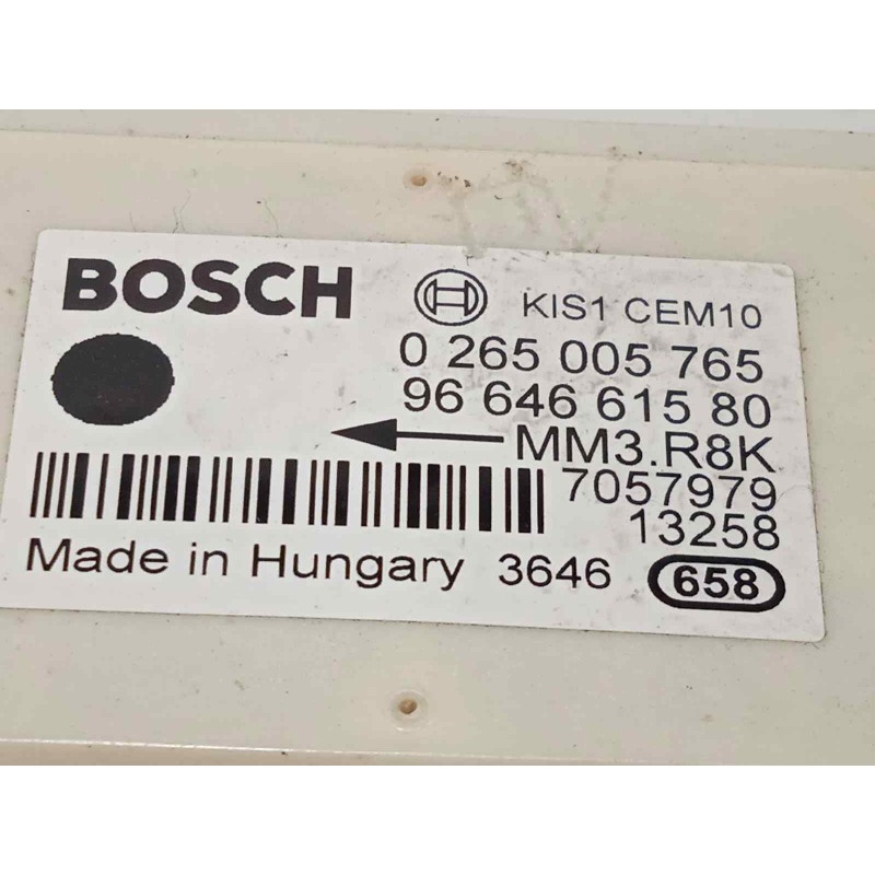 Recambio de centralita esp para peugeot 5008 style referencia OEM IAM 9664661580  0265005765