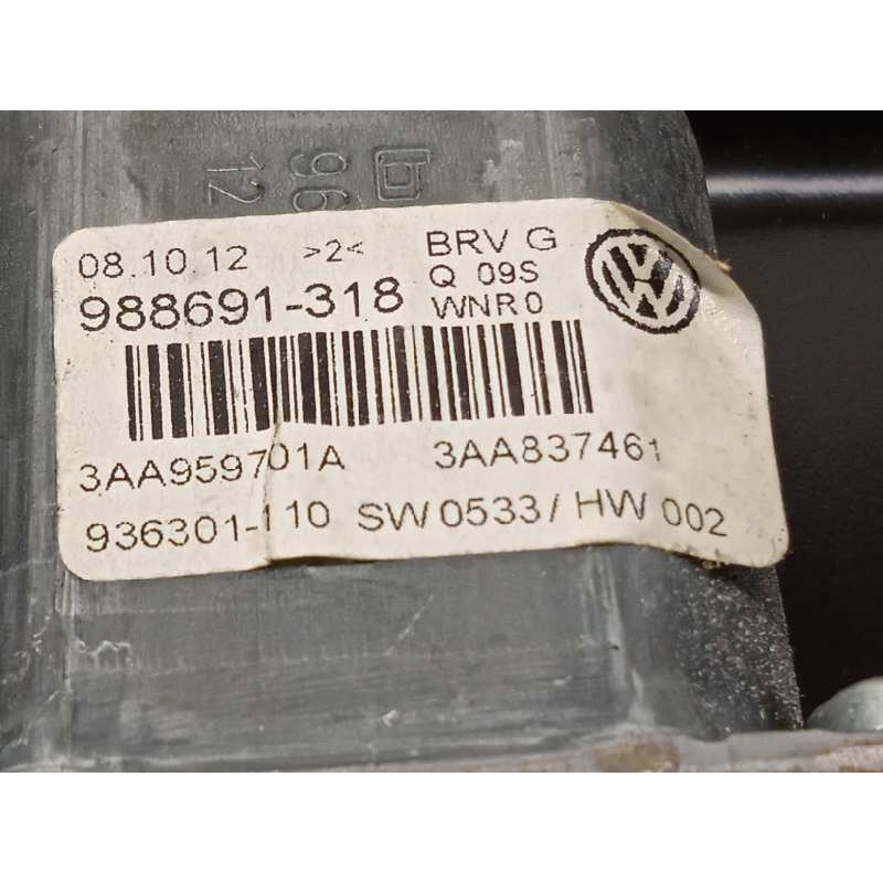 Recambio de elevalunas delantero izquierdo para volkswagen passat lim. (362) advance bluemotion referencia OEM IAM 3AA959701A  3