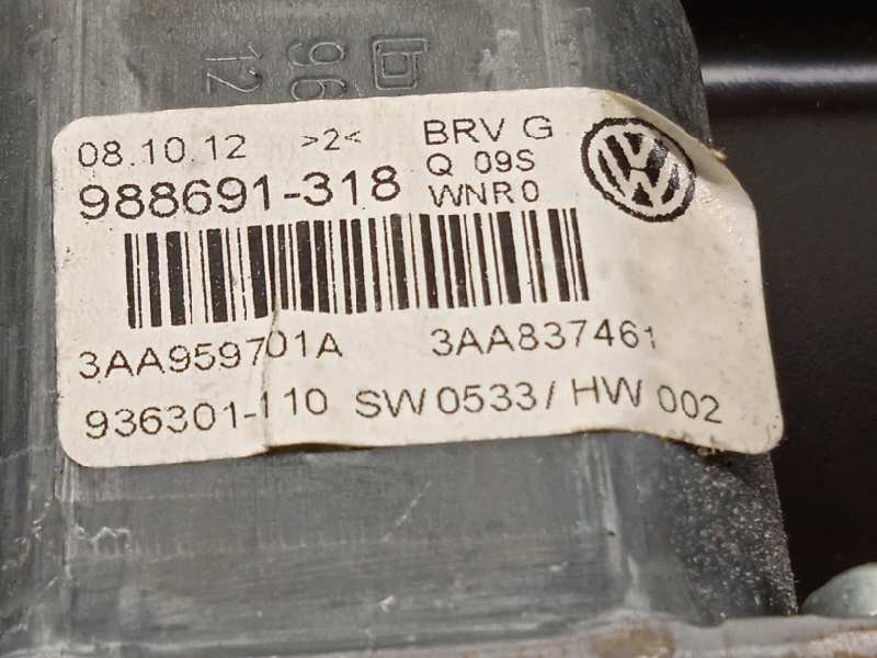 Recambio de elevalunas delantero izquierdo para volkswagen passat lim. (362) advance bluemotion referencia OEM IAM 3AA959701A  3