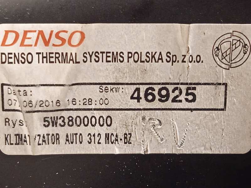 Recambio de motor calefaccion para fiat 500 1.2 referencia OEM IAM 5W3800000  