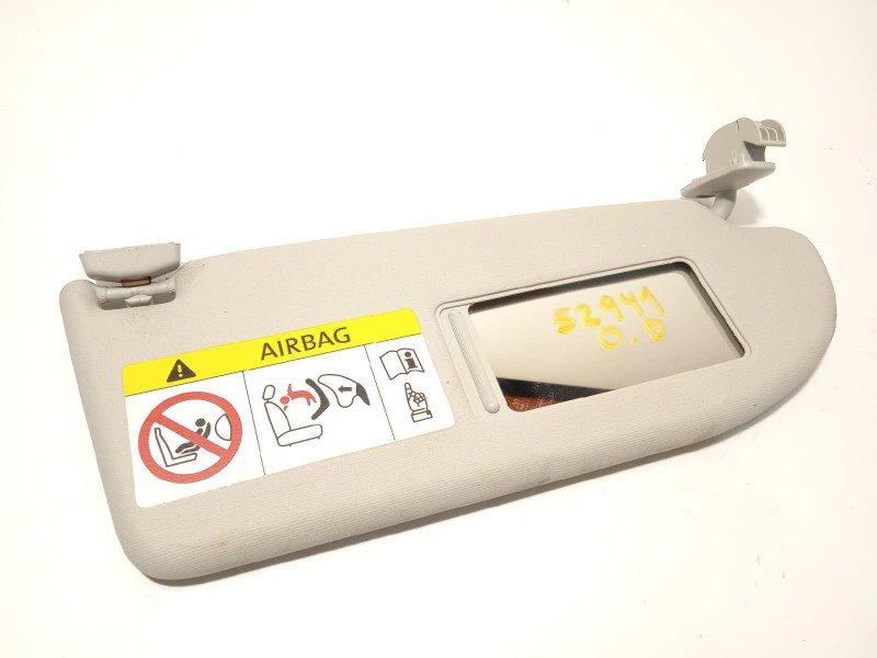 Recambio de parasol derecho para seat ibiza (6p1) style referencia OEM IAM 6J0857552D  