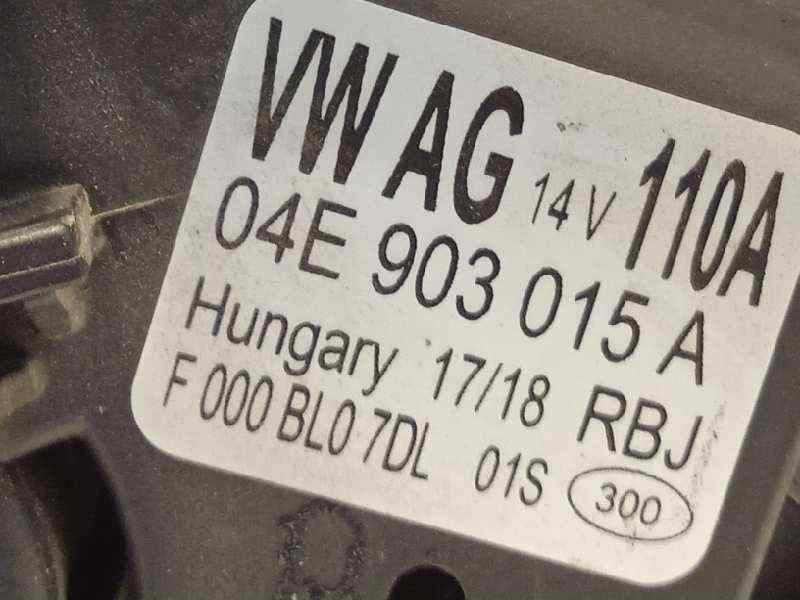 Recambio de alternador para seat arona reference plus referencia OEM IAM 04E903015A  F000BL07DL