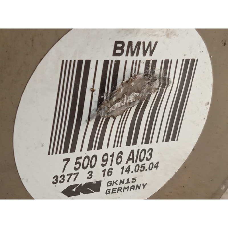 Recambio de transmision trasera izquierda para bmw x5 (e53) 3.0 turbodiesel cat referencia OEM IAM 7500916  33207500917