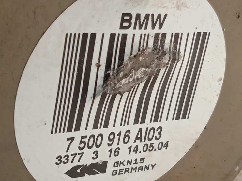 Recambio de transmision trasera izquierda para bmw x5 (e53) 3.0 turbodiesel cat referencia OEM IAM 7500916  33207500917