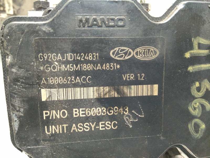 Recambio de abs para kia rio concept referencia OEM IAM 589201W570 BE6003G943 MGH60BH6013G943