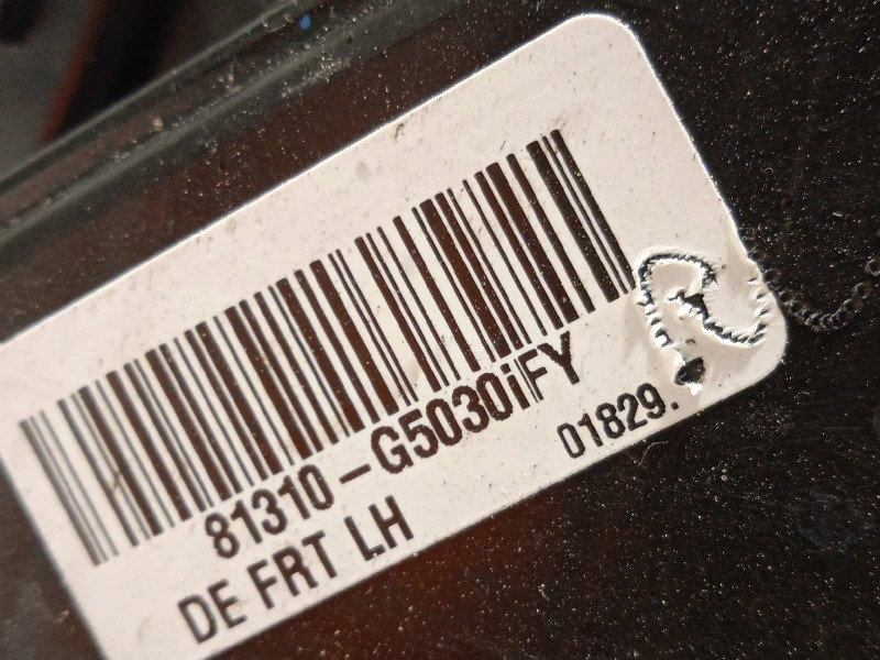 Recambio de cerradura puerta delantera izquierda para kia niro drive referencia OEM IAM 81310G5030  