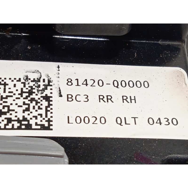 Recambio de cerradura puerta trasera derecha para hyundai i20´20 ( bc3/bi3desde 08/20 ) referencia OEM IAM 81420Q0000  