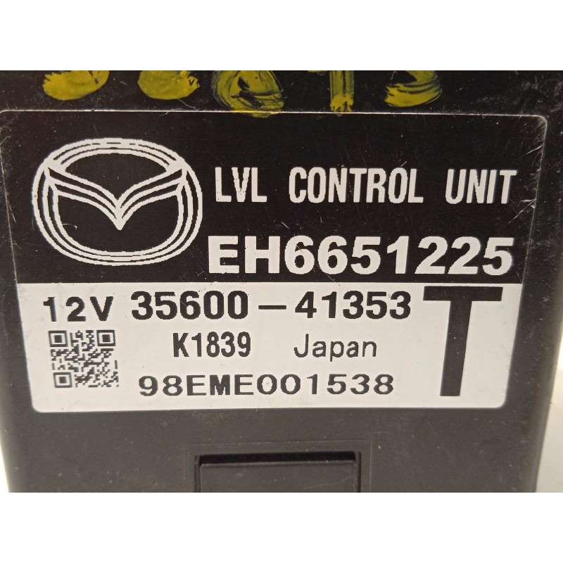 Recambio de modulo electronico para mazda cx-7 (er) 2.2 turbodiesel cat referencia OEM IAM EH6651225  3560041353