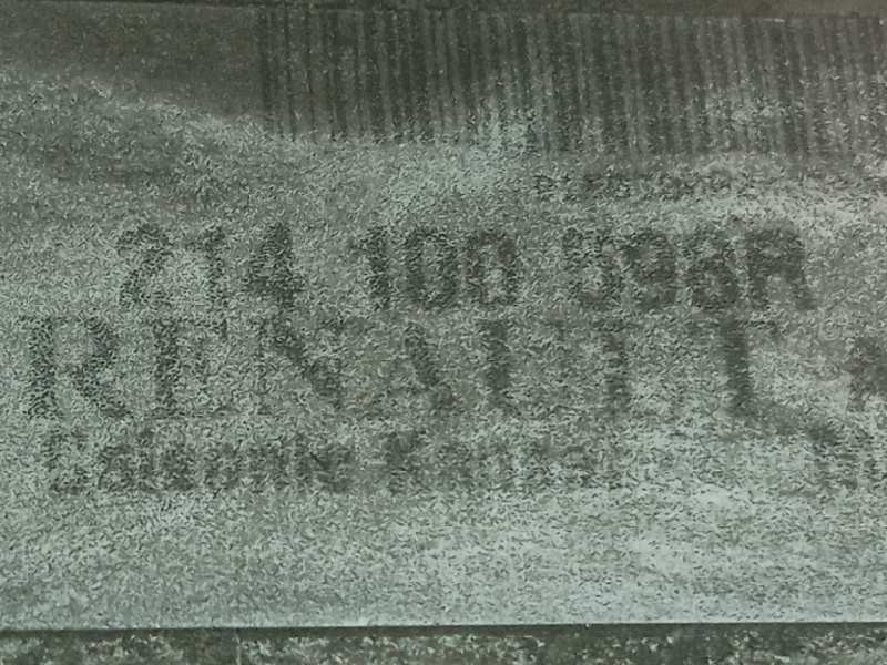 Recambio de radiador agua para dacia logan 1.5 dci diesel cat referencia OEM IAM 214100598R  