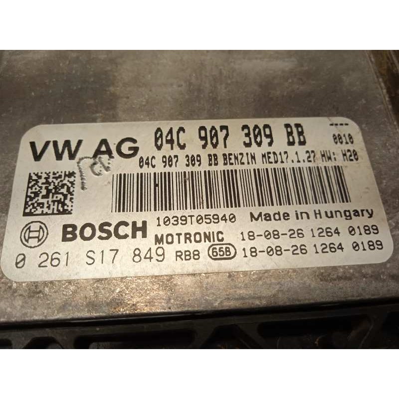 Recambio de centralita motor uce para seat ibiza (kj1) reference referencia OEM IAM 04C907309BB 4C907309BB000 0261S17849