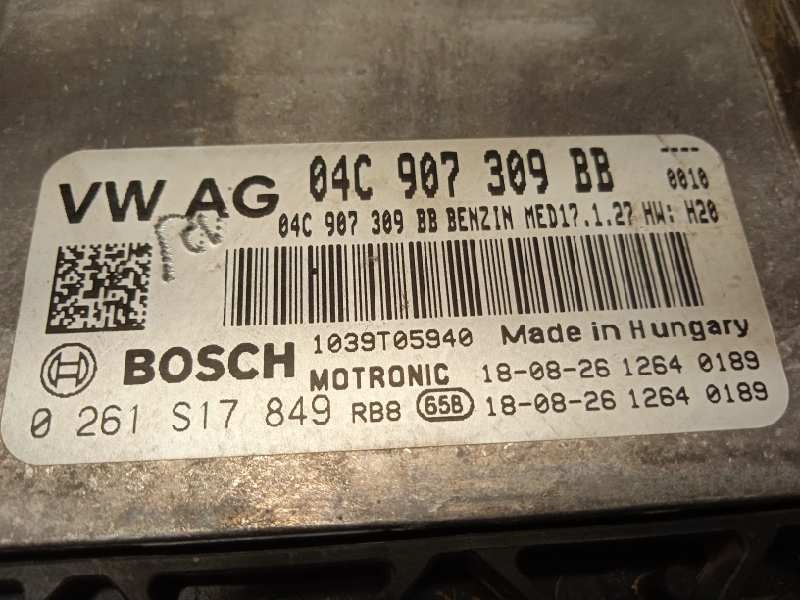 Recambio de centralita motor uce para seat ibiza (kj1) reference referencia OEM IAM 04C907309BB 4C907309BB000 0261S17849