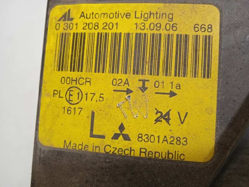Recambio de faro izquierdo para mitsubishi colt berlina 5 (z30a) 1.1 cat referencia OEM IAM 8301A283  0301208201