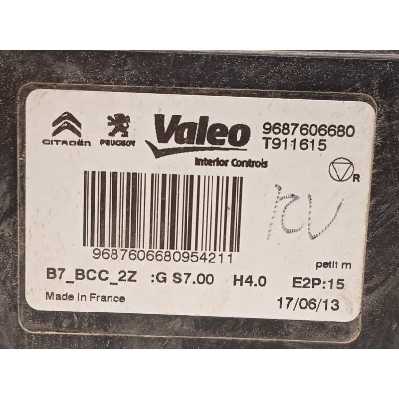 Recambio de centralita confort para citroën c4 lim. seduction referencia OEM IAM 9687606680  