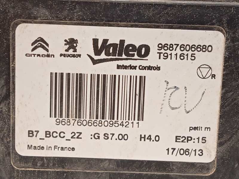 Recambio de centralita confort para citroën c4 lim. seduction referencia OEM IAM 9687606680  