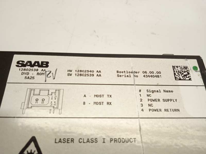 Recambio de modulo electronico para saab 9-3 berlina 1.9 tid cat referencia OEM IAM 12802538  