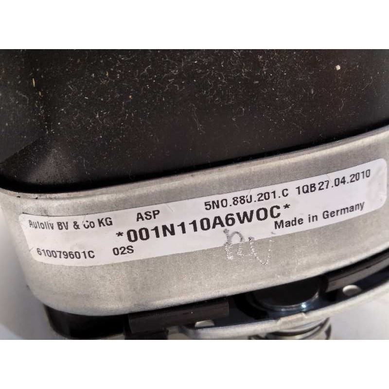 Recambio de airbag delantero izquierdo para volkswagen tiguan (5n1) 2.0 tdi referencia OEM IAM 5N0880201  5N08802011QB