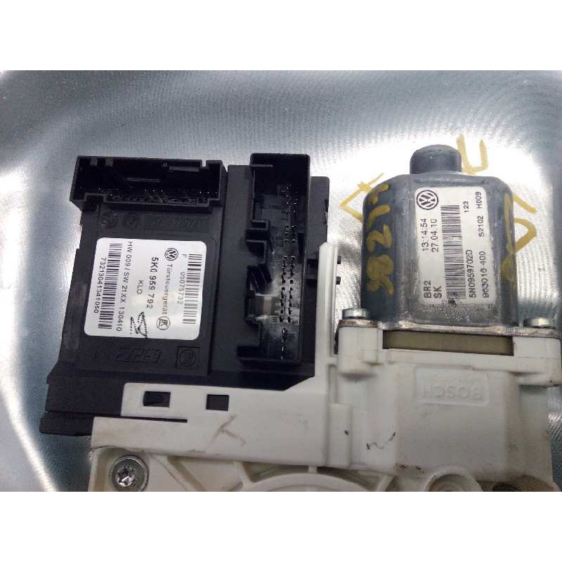 Recambio de elevalunas delantero izquierdo para volkswagen tiguan (5n1) 2.0 tdi referencia OEM IAM 5N0837461  