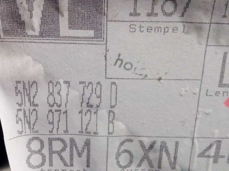 Recambio de elevalunas delantero izquierdo para volkswagen tiguan (5n1) 2.0 tdi referencia OEM IAM 5N0837461  