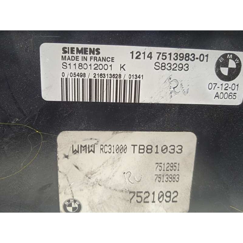 Recambio de centralita motor uce para bmw mini (r50,r53) cooper referencia OEM IAM 12147513983 S118012001 7521092