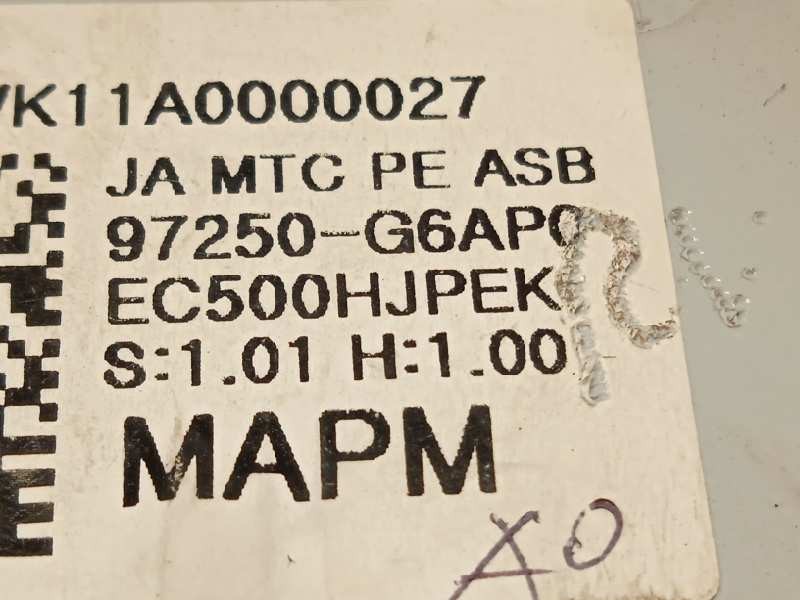 Recambio de mando calefaccion / aire acondicionado para kia picanto (ja) 1.0 cat referencia OEM IAM 97250G6AP0  