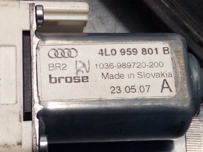 Recambio de elevalunas delantero izquierdo para audi q7 (4l) 3.0 tdi referencia OEM IAM 4L0837461A  4L0959801B
