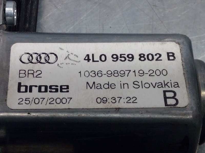 Recambio de elevalunas delantero derecho para audi q7 (4l) 3.0 tdi referencia OEM IAM 4L0837462A  4L0959802B