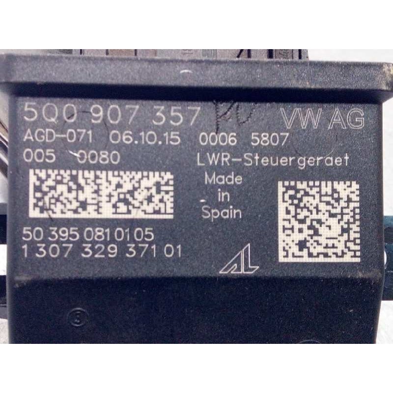 Recambio de centralita luces para audi a3 sportback (8va) 1.6 tdi referencia OEM IAM 5Q0907357  