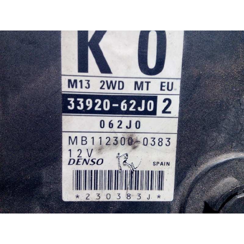 Recambio de centralita motor uce para suzuki swift berlina (mz) referencia OEM IAM 3392062J02 3392062J0 MB1123000383