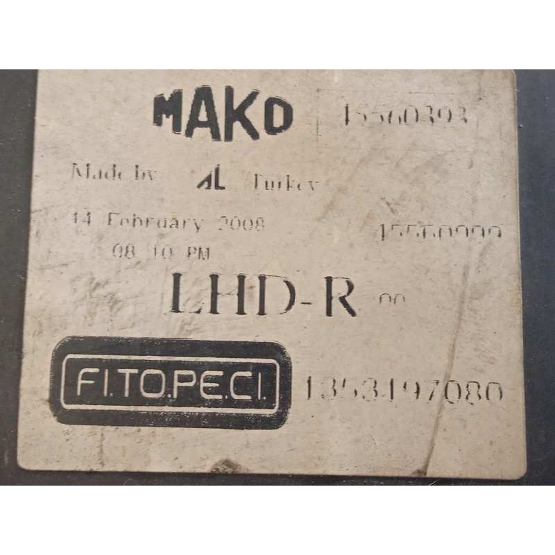 Recambio de faro derecho para fiat fiorino 1.3 16v jtd cat referencia OEM IAM 1353197080  