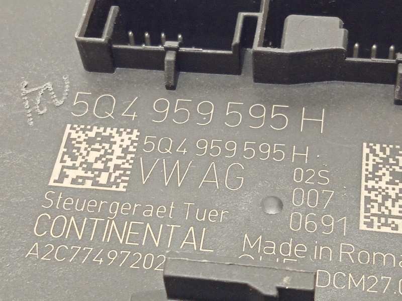 Recambio de modulo confort para skoda octavia lim. (nx3) 2.0 tdi referencia OEM IAM 5Q4959595H  