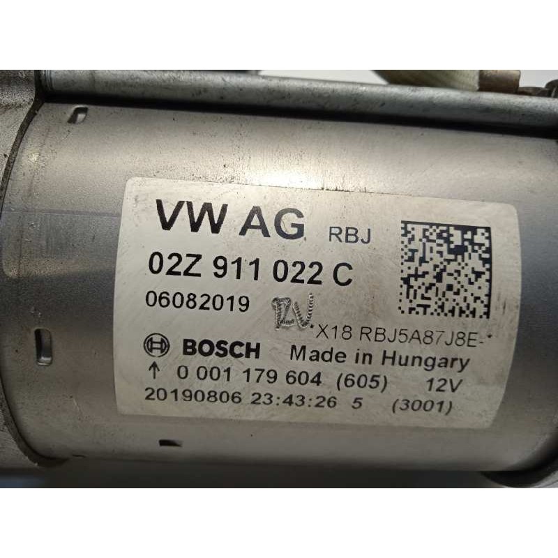 Recambio de motor arranque para seat ibiza (kj1) 1.0 tsi referencia OEM IAM 02Z911022C  0001179604