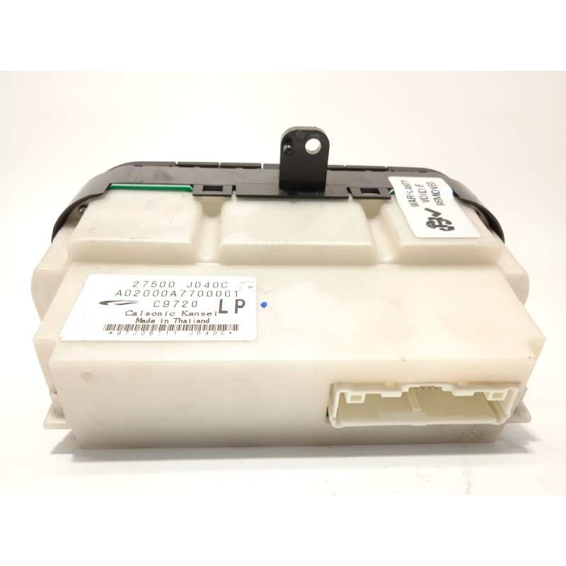 Recambio de mando climatizador para nissan qashqai (j10) acenta referencia OEM IAM 27500JD40C  