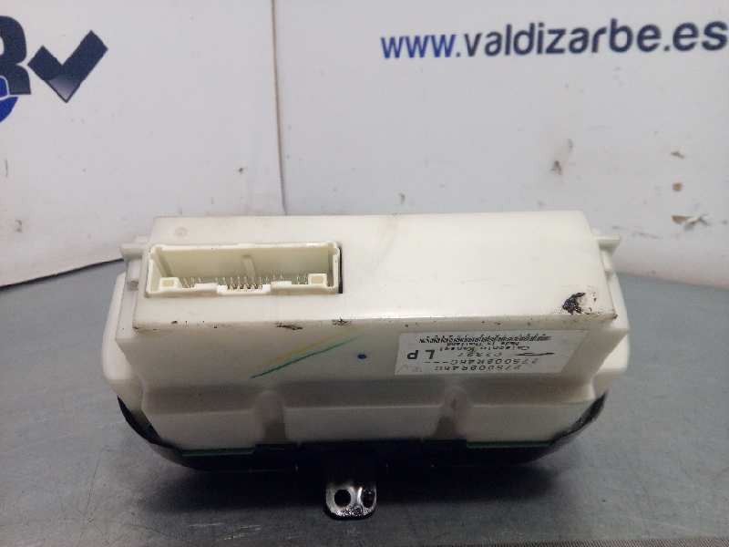 Recambio de mando climatizador para nissan qashqai (j10) tekna sport 4x4 referencia OEM IAM 27500BR46C  
