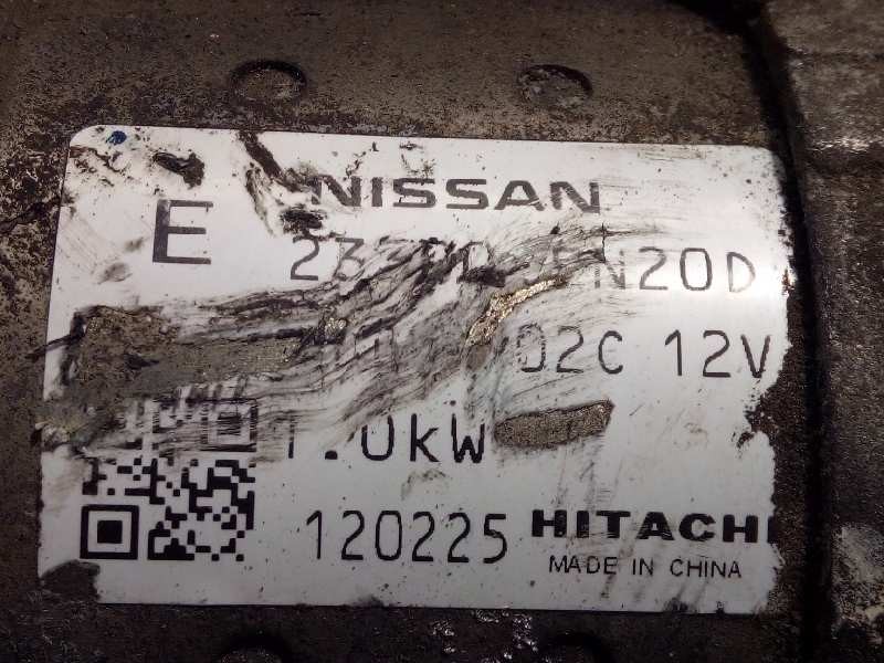 Recambio de motor arranque para nissan qashqai (j10) tekna sport 4x4 referencia OEM IAM 23300EN20D  