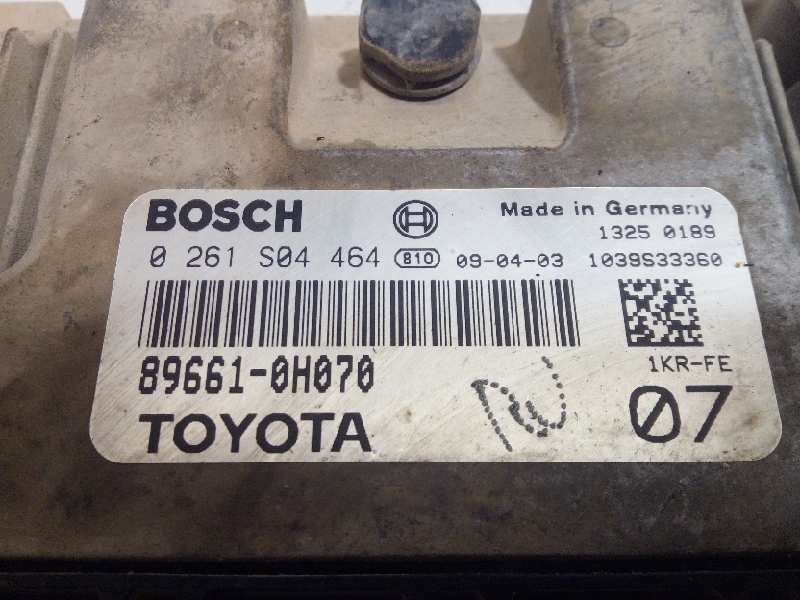 Recambio de centralita motor uce para citroën c1 audace referencia OEM IAM 896610H070  0261S04464