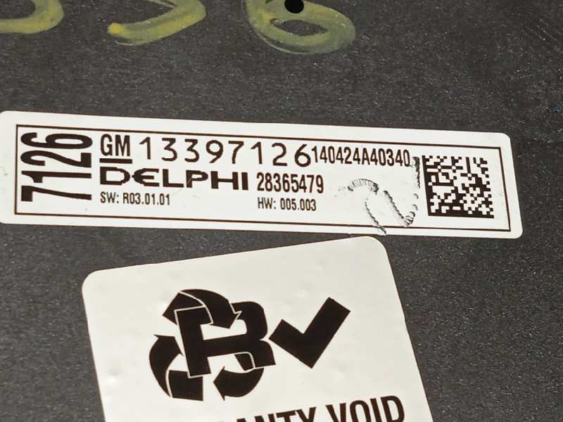 Recambio de mando multifuncion para opel astra j lim. 1.6 cdti dpf referencia OEM IAM 13397126  