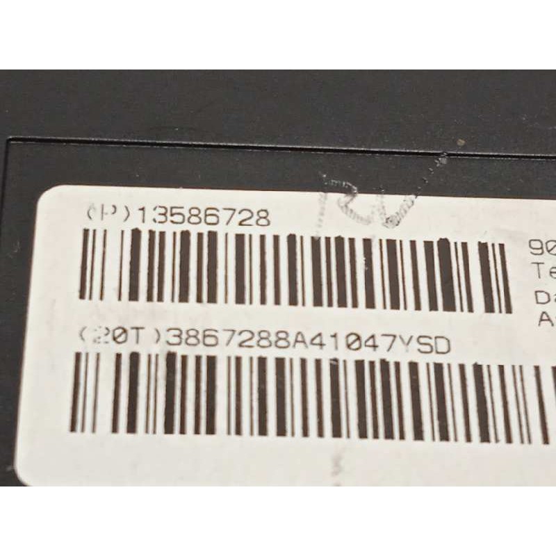 Recambio de centralita aire acondicionado para opel astra j lim. 1.6 cdti dpf referencia OEM IAM 13586728  