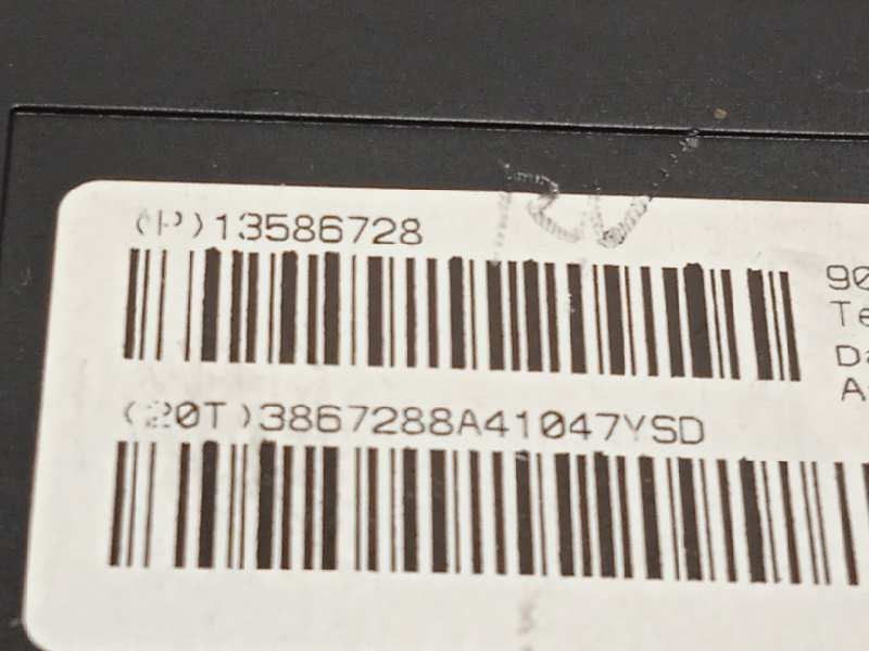 Recambio de centralita aire acondicionado para opel astra j lim. 1.6 cdti dpf referencia OEM IAM 13586728  