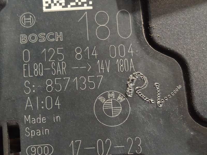 Recambio de alternador para bmw serie 5 berlina (g30) 530d xdrive referencia OEM IAM 8571357 12318571357 0125814004