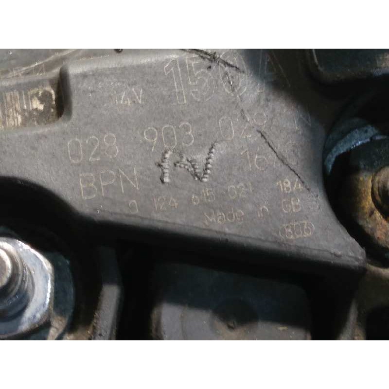 Recambio de alternador para volkswagen t5 transporter/furgoneta caja cerrada referencia OEM IAM 028903029N  0124615021